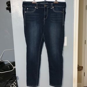 Maurices skinny jeggings sz 18 short